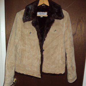 Coat, Jacket, Wilson Leather Maxima Faux Fur Lined